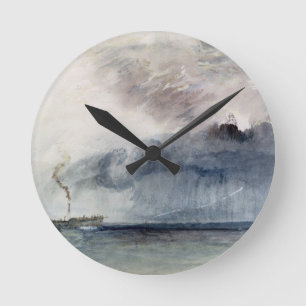 Joseph Mallord William Turner Steamboot in een S Ronde Klok