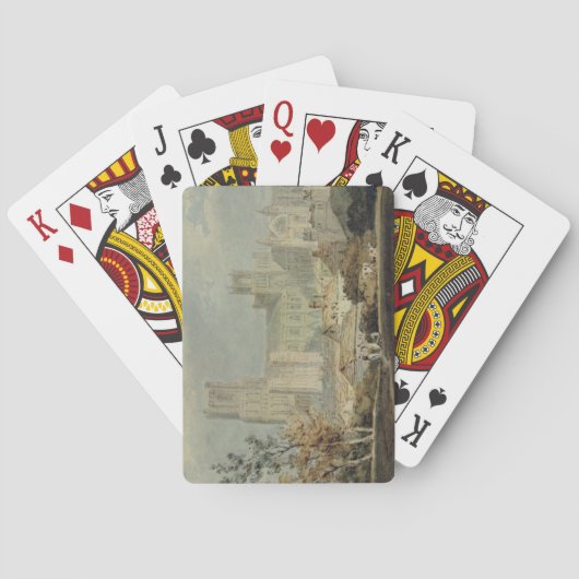 Joseph Mallord William Turner | Uitzicht van Ely C Speelkaarten (Achterkant)