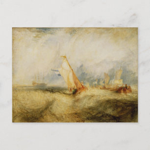 Joseph Mallord William Turner   Van Tromp Going Ab Briefkaart