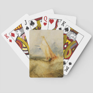 Joseph Mallord William Turner   Van Tromp Going Ab Pokerkaarten