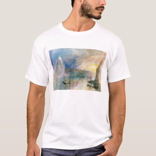Joseph Mallord William Turner | Venetië: Grand Can T-shirt (Voorkant)
