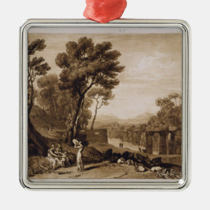Joseph Mallord William Turner Vrouwen en Tamb Metalen Ornament