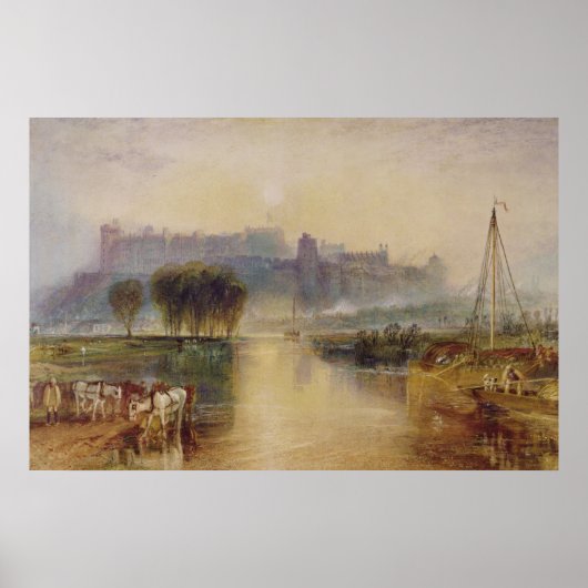 Joseph Mallord William Turner | Windsor Castle Poster (Voorkant)