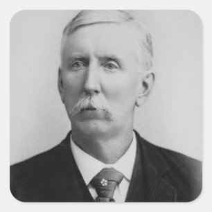Joseph McCoy (1837-1915) (foto) Vierkante Sticker