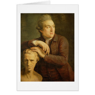 Joseph Nollekens (1737-1823) avec son buste de