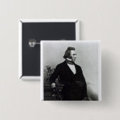 Joseph Paxton Vierkante Button 5,1 Cm (Voorkant /achterkant)