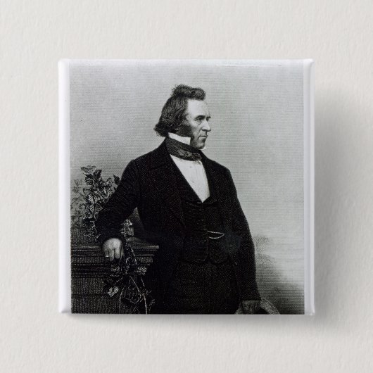 Joseph Paxton Vierkante Button 5,1 Cm (Voorkant)