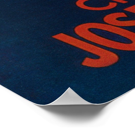 Joseph Perrier Champagne Poster promotionnel (Coin)