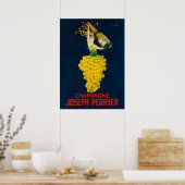 Joseph Perrier Champagne Poster promotionnel (Cuisine)