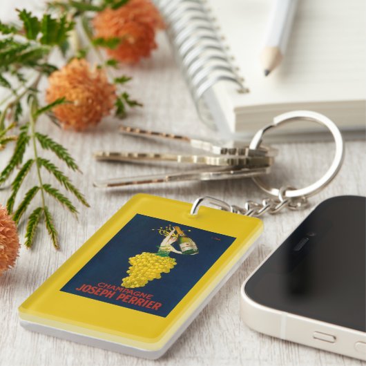 Joseph Perrier Champagne Promotional Poster Sleutelhanger (Voorkant Rechts)