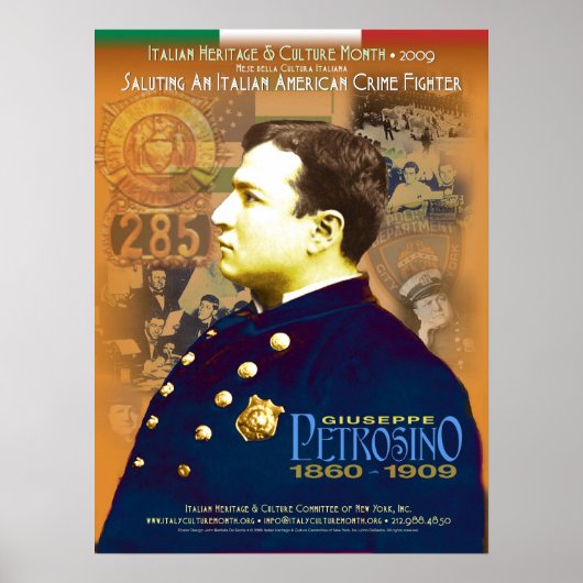 Joseph Petrosino Poster (Voorkant)
