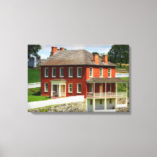 Joseph Sherrick House Antietam Toile enveloppée