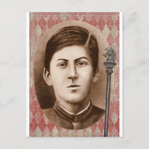 Joseph Stalin 14 jaar oud Kaart