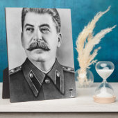 Joseph Stalin-foto Fotoplaat (Zijkant)
