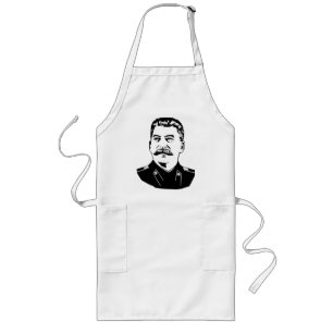 Joseph Stalin Portrait Lang Schort