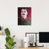 Joseph Stalin Poster (Thuiskantoor)