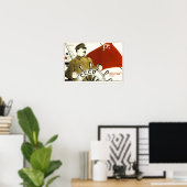 Joseph Staline. Poster de propagande soviétique (Bureau à domicile)