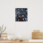 Joseph Stella Brooklyn Bridge Poster (Keuken)