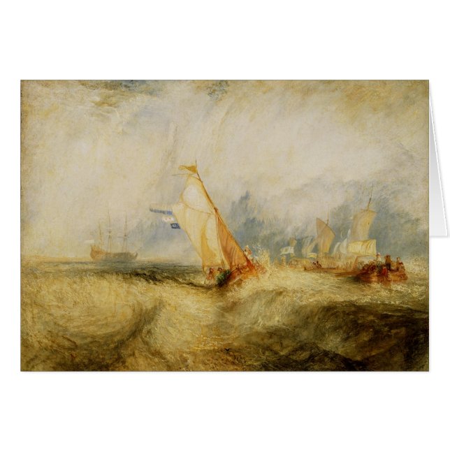 Joseph William Turner | Van Tromp Going (Devant horizontal)