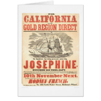 "Josephine" à la publicité de la Californie