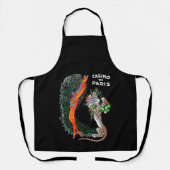 Josephine Baker Cheetah Jazz Age Schort (Voorkant)