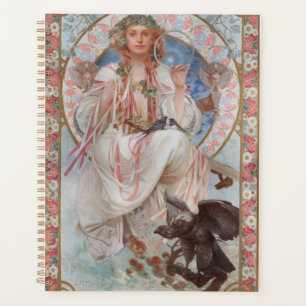 Josephine Crane Bradley als Lavia door Alphonse Mu Planner