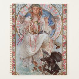 Josephine Crane Bradley as Lavia by Alphonse Mucha Planner