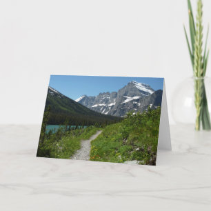 Josephine Lake Trail met Mount Guild bij Glacier Kaart