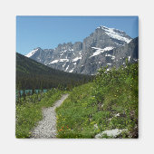 Josephine Lake Trail met Mount Guild bij Glacier Magneet (Voorkant)