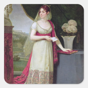 Josephine Tasher de la Pagerie Empress Vierkante Sticker