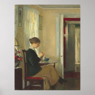 Josephine Tricot, Edmund Tarbell Poster des Beaux-