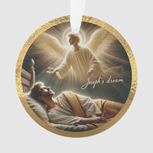 Joseph's Dream Acryl Ornament (voorkant)