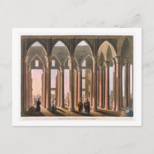 Joseph's Hall in het kasteel van Caïro, bord 31 va Briefkaart