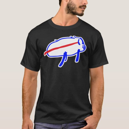 Josh Allen Drawing T-shirt (Voorkant)