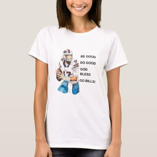 Josh Allen MVP Vrouw T-shirt (Voorkant)