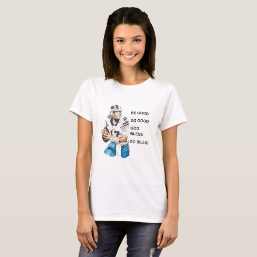 Josh Allen MVP Vrouw T-shirt (Voorkant volledig)