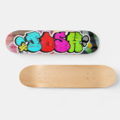 Josh Graffiti Aangepast aangepast wolkskateboard Skateboard (Horizontaal)