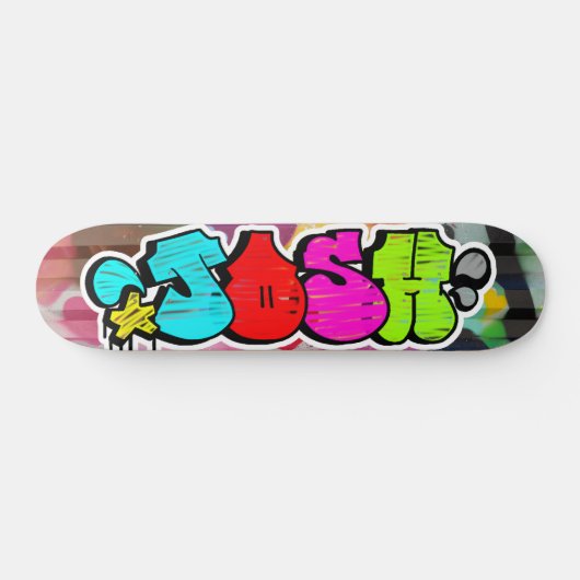 Josh Graffiti Custom Cool Skateboard personnalisé (Horz)