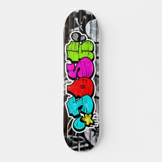 Josh Graffti Aangepast aangepast wolskateboard Skateboard (Voorkant)