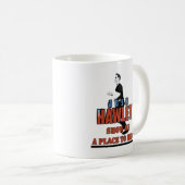 Josh Hawley - Profil de Courage Café Mug (Devant droit)