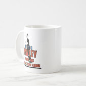 Josh Hawley - Profil de Courage Café Mug (Devant gauche)