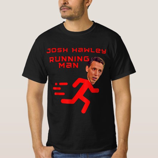 Josh hawley stromend man t-shirt (Voorkant)