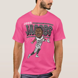 Josh Jacobs Cartoon T-shirt