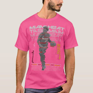 Josh Richardson Basketball Art Heat T-shirt