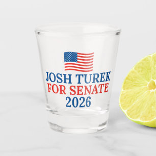 Josh Turek voor Senaat 2026 Verkiezingspartij Shot Glas