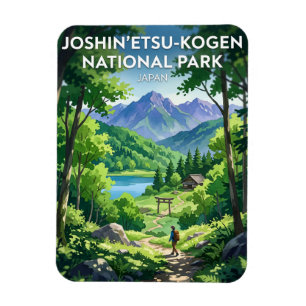 Joshin'etsukogen Nationaal Park Japan Magneet