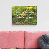 Joshua 1:9 Bijbel Verse Christelijke scripts Canvas Afdruk (Insitu (Woonkamer))