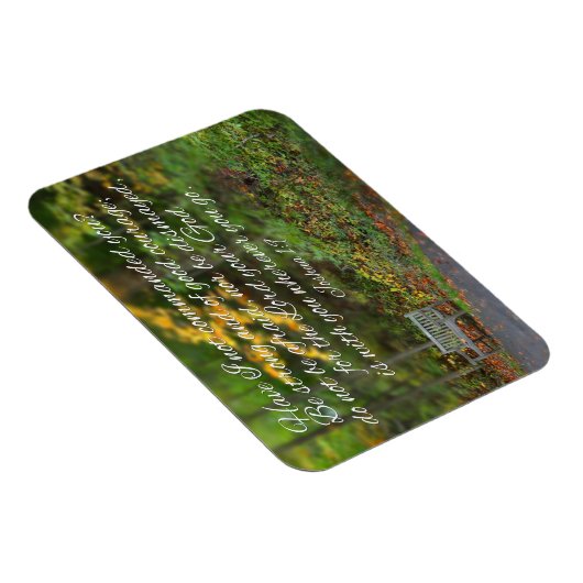 Joshua 1:9 Bijbel Verse Christelijke scripts Magneet (Rechterzijde)