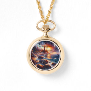 Joshua 1:9:Christelijk geloof gebed  Horloge