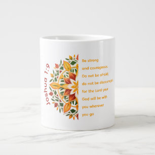 Joshua 1:9 Mandala Bloem Jumbo Mok